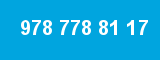 978 778 81 17